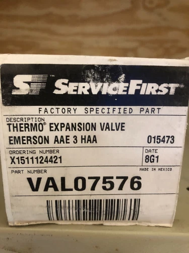 TRANE/American Standard VAL07576 3-Ton thermal expansion valve 