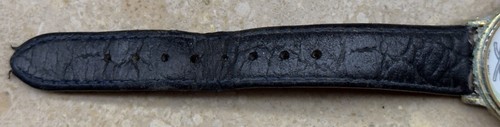 Vintage 70’s Men’s Dreisbach & Sons Cadillac Wristwatch Fossil Band Leather READ - Picture 7 of 13