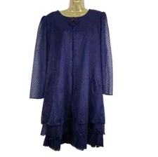 Vintage California Looks Blue Dress size 14