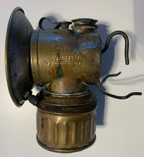 Miners JUSTRITE "PAT.APPLIED FOR"  Head LAMP