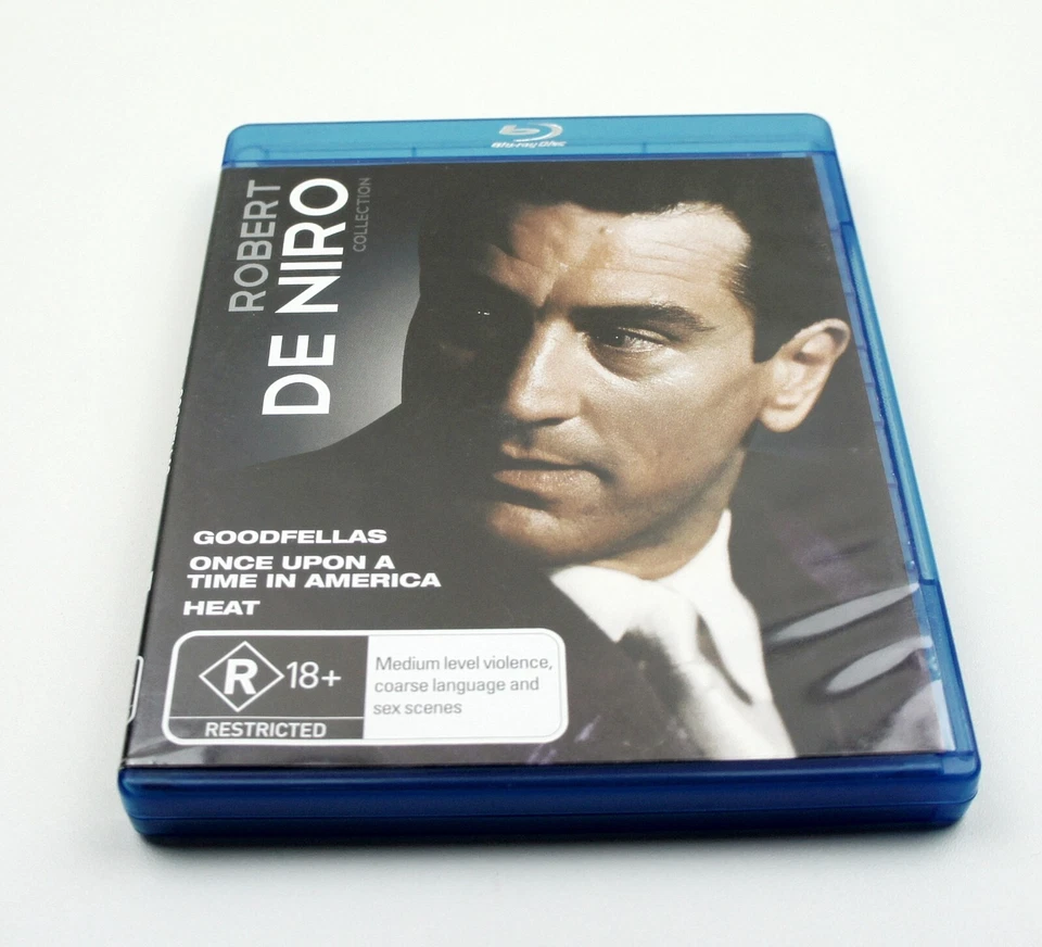 Robert De Niro Collection Blu Ray Goodfellas Once Upon A Time in America & Heat - image 3 of 4