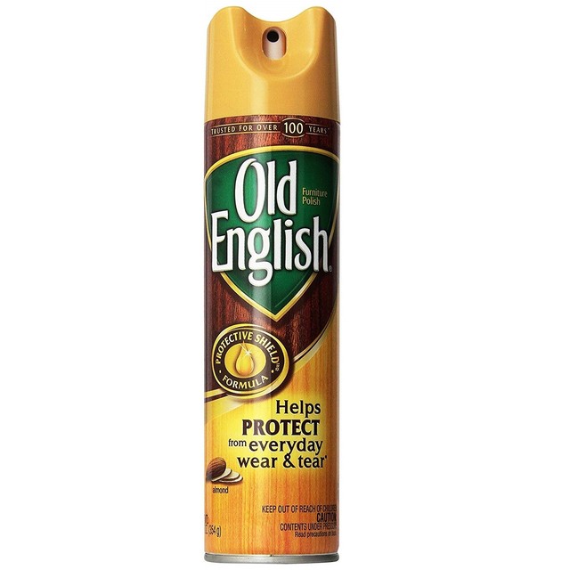 Old English 12.5 oz Almond Scent Wood Furniture Polish Protective