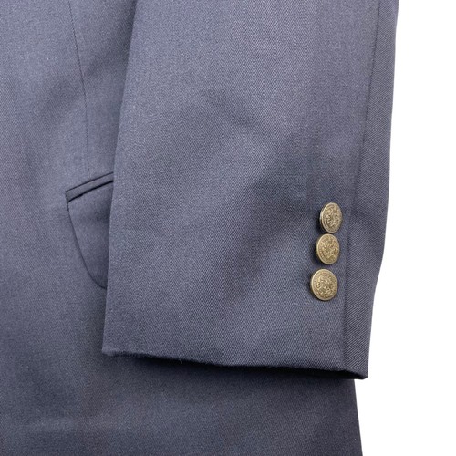 Oscar de la Renta Men's 100% Wool 2-Button Blazer Jacket Navy Blue • 37S - Picture 4 of 12