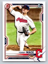 Tommy Mace 2021 Bowman Draft 1st Edition #BD-111 Cleveland Indians