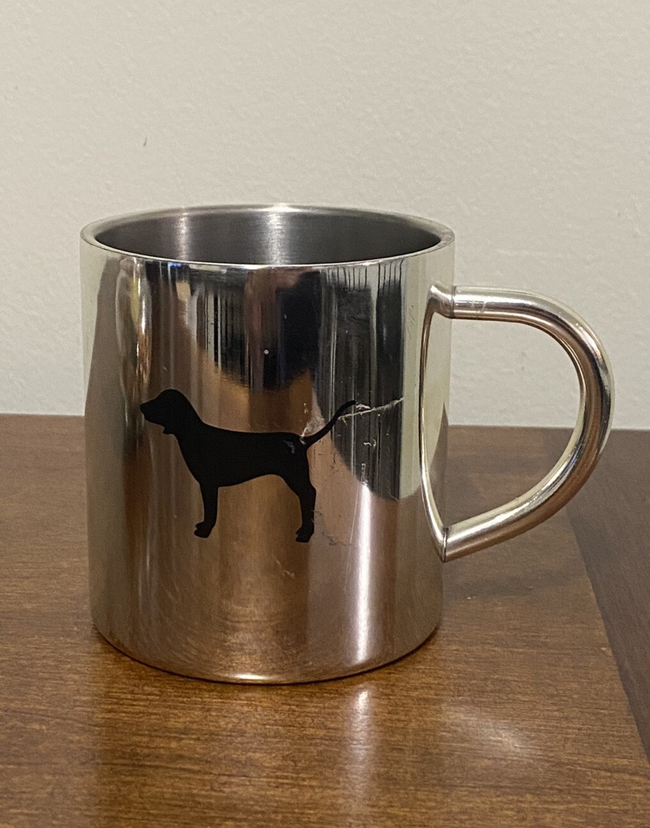 Tasse à café boisson Victoria's Secret rose POIVRE ROUGE logo chien