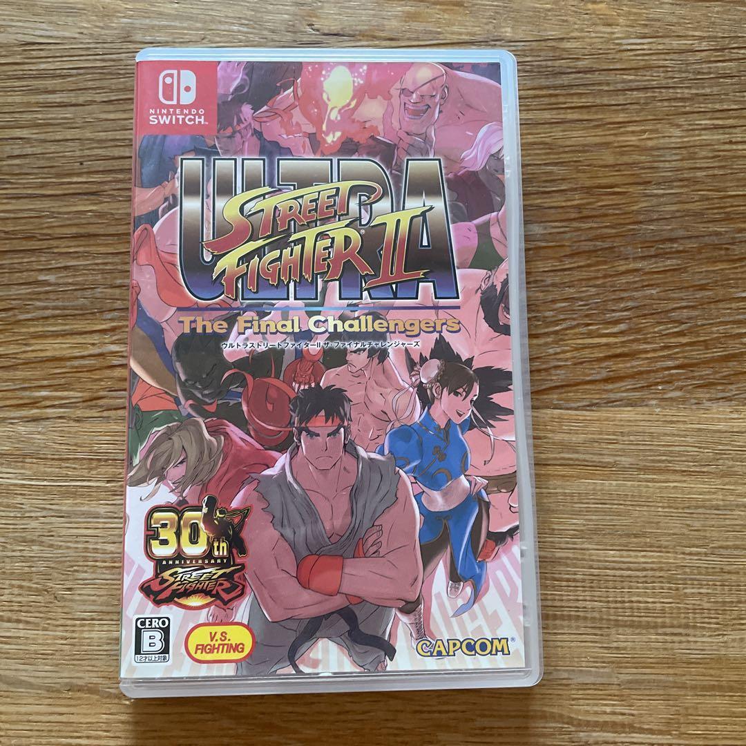 Ultra Street Fighter II The Final Challenger's Nintendo Switch with Case  Japan