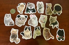Lot Of 15 Cute Cat Meme Stickers