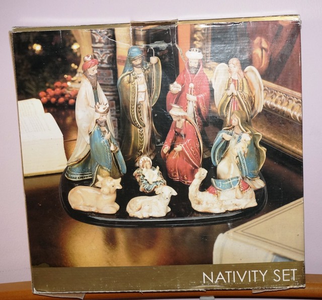 Kirkland’s Nativity Set 11 piece 071371 for sale online eBay