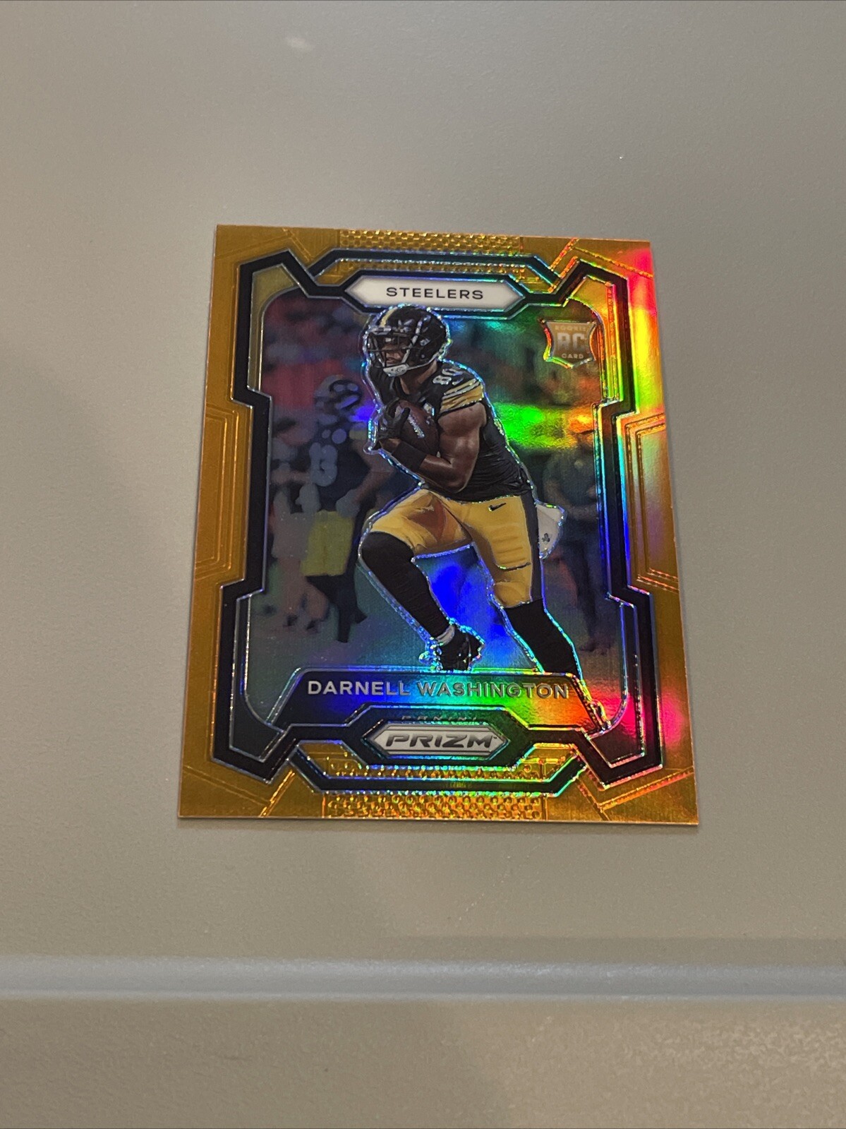 Darnell Washington Panini Prizm #384 Orange