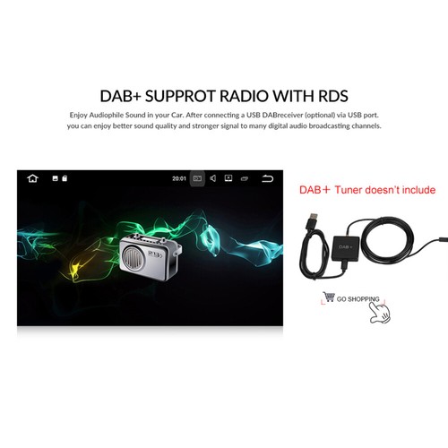 DAB+7"Android 13 Autoradio Caplay GPS Für VW Polo 9N Golf Jetta MK4 Passat B5 T5 - Bild 16 von 20
