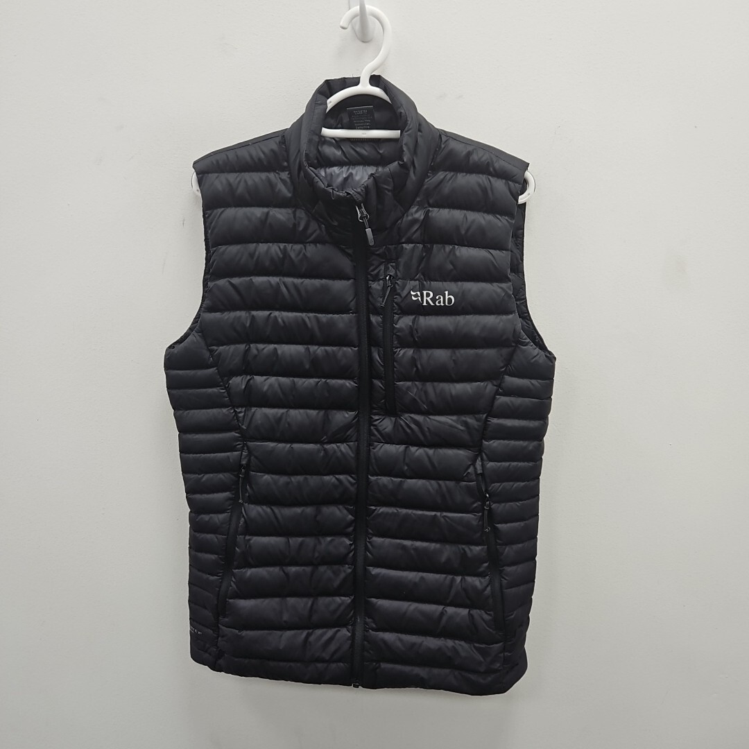 Rab Men's Microlight Down Vest Rab Mens Microlight Down Zip