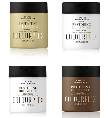 Charles Worthington RESTORING BRUNETTE 75ml Conditioner or shampoo COLOURPLEX. - Picture 4 of 18