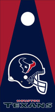 Cornhole Board Wraps Decals Vinyl Stickers Set of 2 - Houston Texans