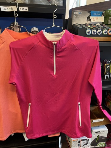 NEW Womens Footjoy Half Zip Midlayer Medium - Picture 2 of 6