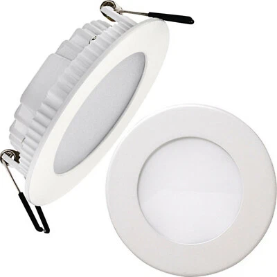 LED 12W Leuchte Kaltweiß Lampe Unterputz Deckenleuchte Weiß Spot Deckenlampe NEU - Bild 1 von 4