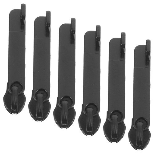 6 Pcs Suitcase Slider Double Sided Zipper Head Luggage Pull Replacement - Picture 4 of 12