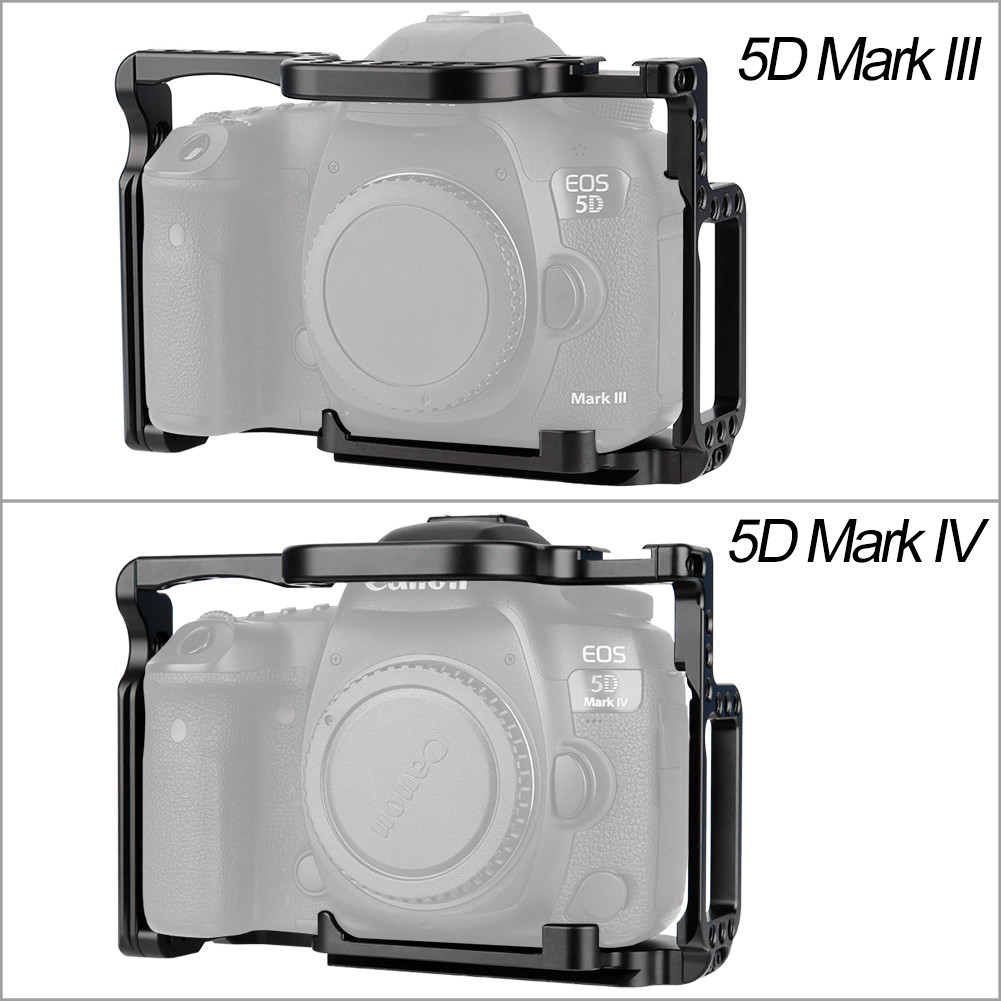 NICEYRIG Camera Cage for Canon 5D Mark II Mark III 5D Mark IV with Arca