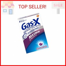 Gas-X Maximum Strength Gas Relief Softgels with Simethicone 250 mg - 30 Count