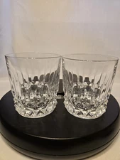 W.M. Dalton 24% French Lead Crystal Rock Glasses 2 -3 1/2"  #5
