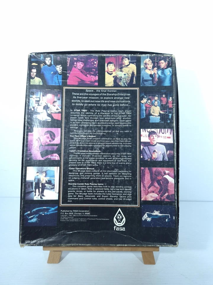 Star Trek The Role Playing Game Deluxe Limited Edition 2nd Edition 1983 Vintage - image 2 of 4