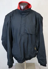 Mens ZERO RESTRICTION GOLF OUTERWEAR 1/4 Zip Jacket Size XXL Black Red Gore-Tex