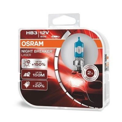 OSRAM Glühbirnen HB3 NIGHT BREAKER  LASER 60W 9005NL-HCB
