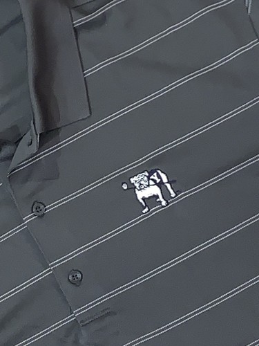 YALE UNIVERSITY GOLF BULLDOGS GOLF COURSE MENS XXL 2XL GREG NORMAN POLO SHIRT EX - Picture 2 of 8