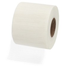 6 Inch x 328 Feet Fiberglass Adhesive Drywall Repair Mesh Tape 7 Mesh White