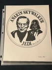 Anakin Skywalker POTF Coin 1984 Original Vintage Photo Art Copy With Cert
