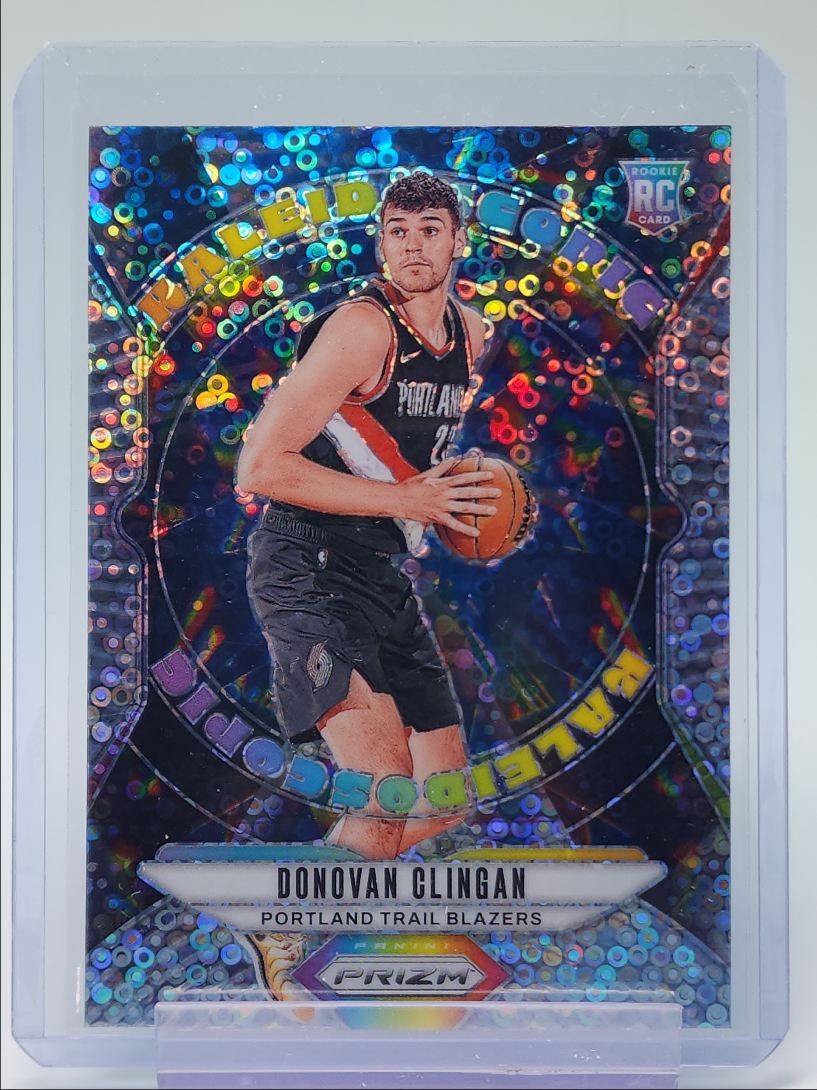 DONOVAN CLINGAN 2024-25 PRIZM ROOKIE KALEIDOSCOPIC FAST BREAK RC Q4865