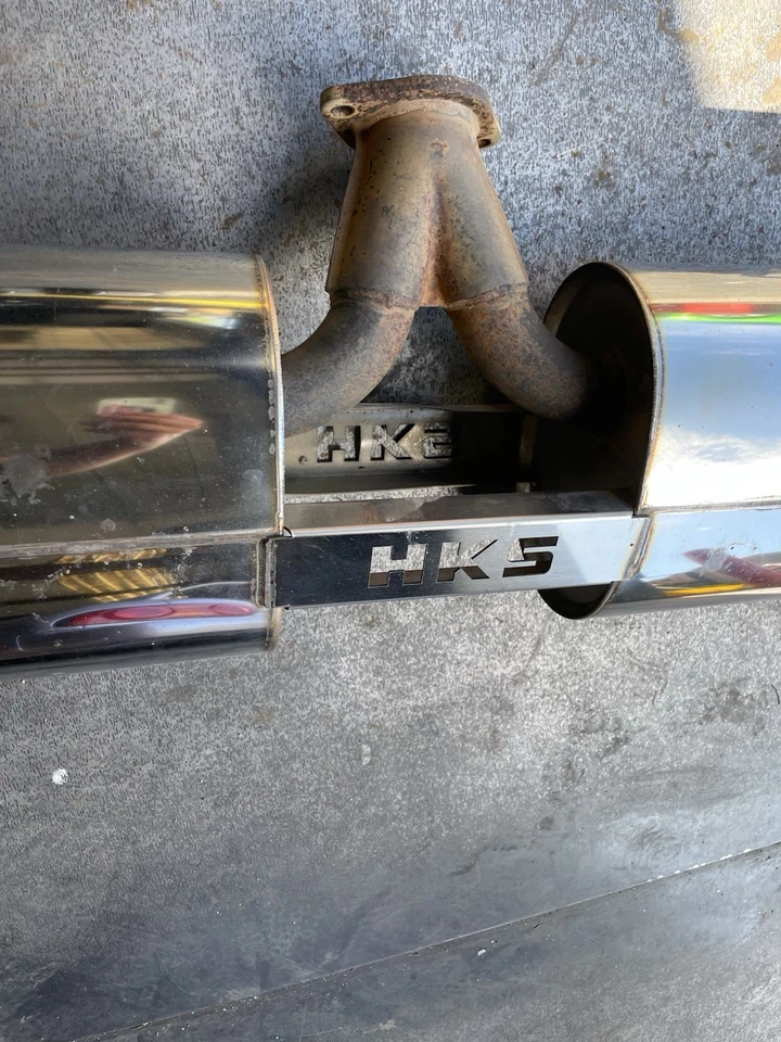 Escape trasero HKS RX8 doble salida gato ¡Raro! Jasma 03S01481 Foto 2 de 4