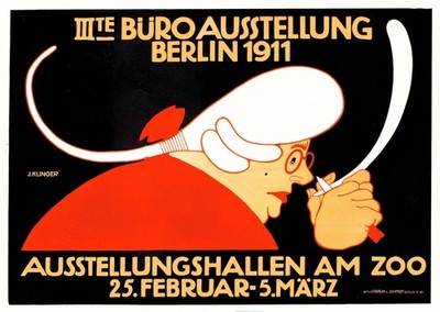 Vintage Exhibition Berlin 1911 Wall Art Poster Premium Quality