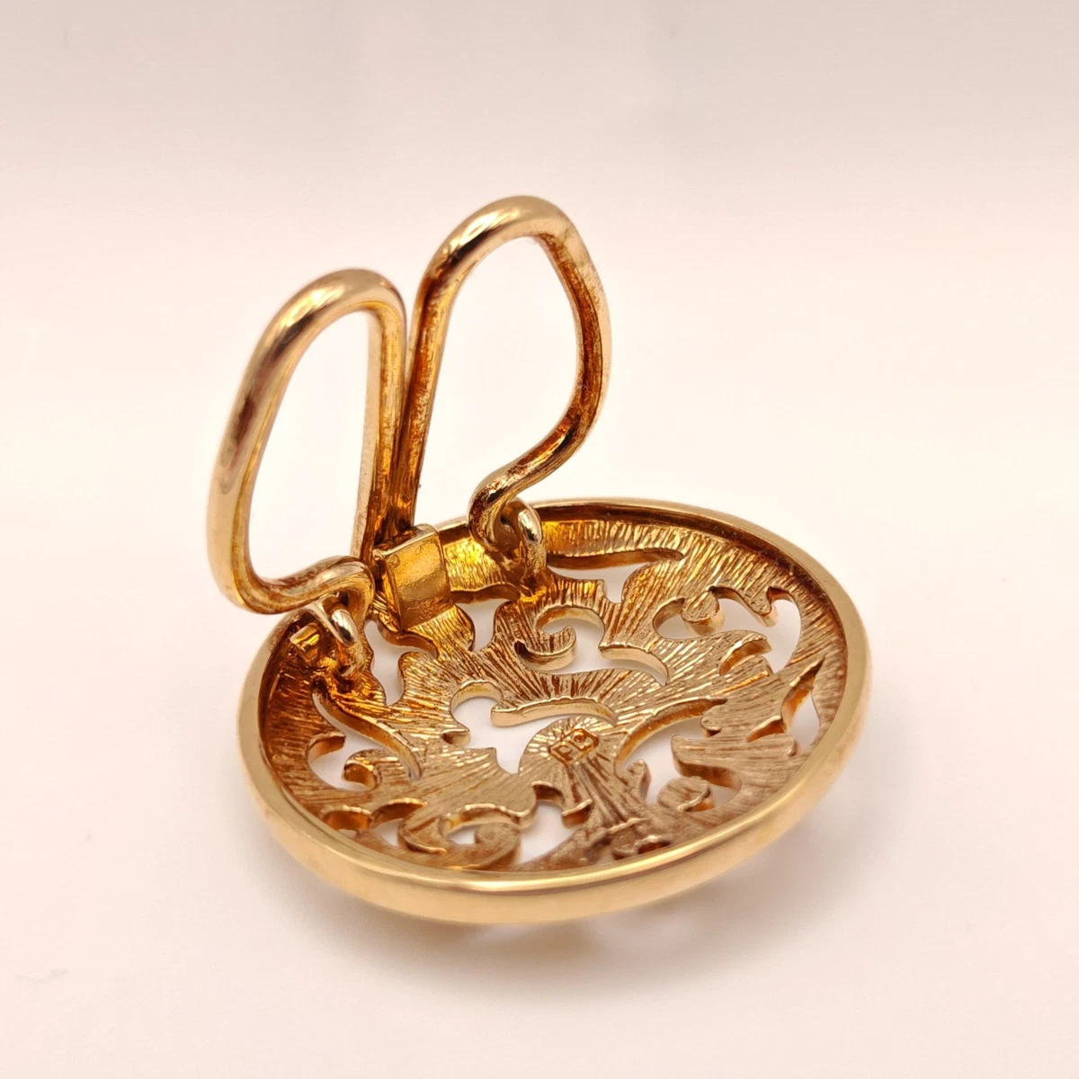 ⭐ Pierre Lang Brosche Anstecknadel Stecker Pin Anhänger Perle Stein Gold 051 ⭐