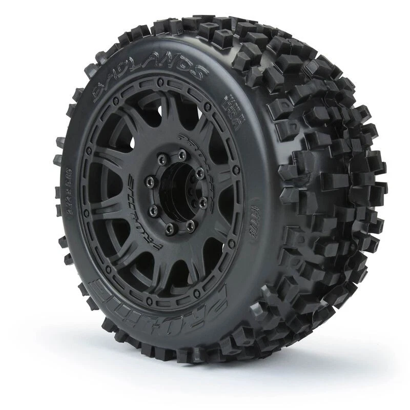 PROLINE Badlands 3.8 MTD Raid 8x32 Wheels 17mm MT F/R Reifen - Bild 4 von 4