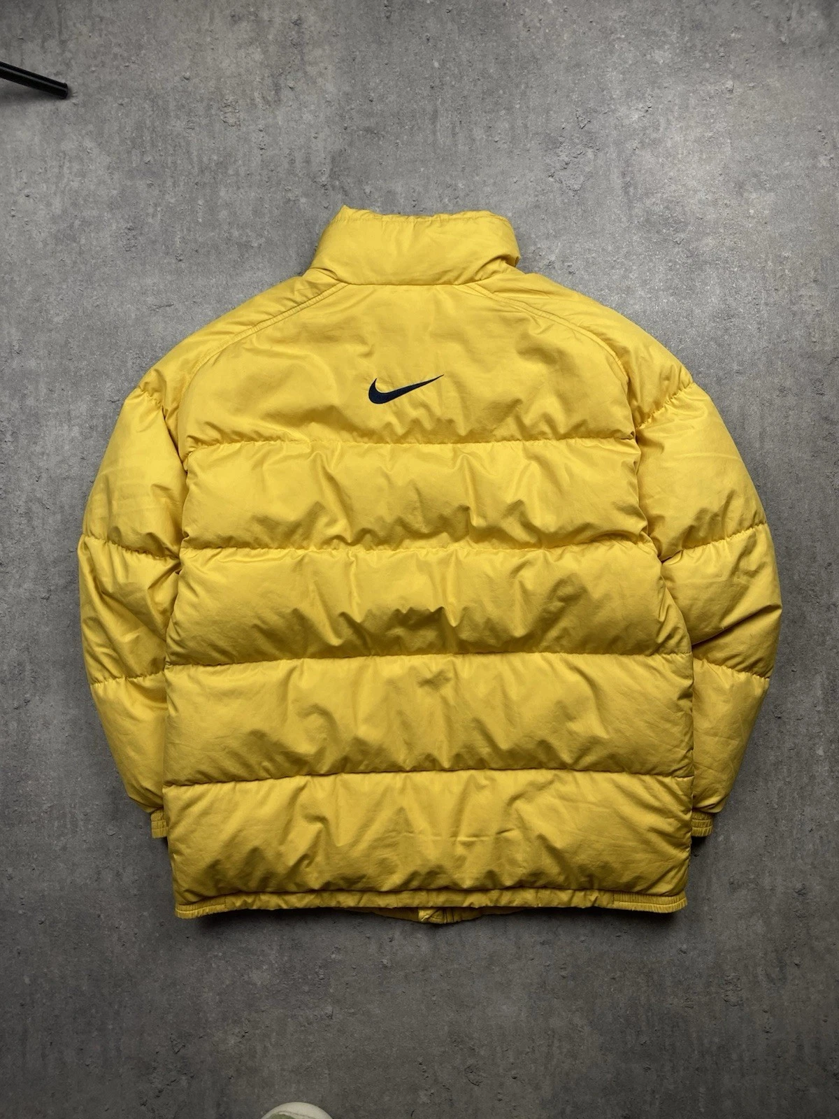 Vintage Nike Puffer Jacket - Men’s Size Small - Bright Yellow Snow Winter 90’s