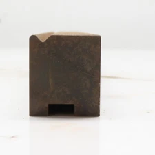 17.25" Long Press Brake Tipped Angle Die Block 1.5" x 1.8" H 1/2" Tang