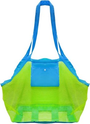 Mesh Beach Toys Bag Extra Large Beach Bags and Totes Sand Tote Bag Storage Bags