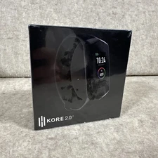 KoreHealth Kore 2.0 Fitness Tracker - Black New Sealed