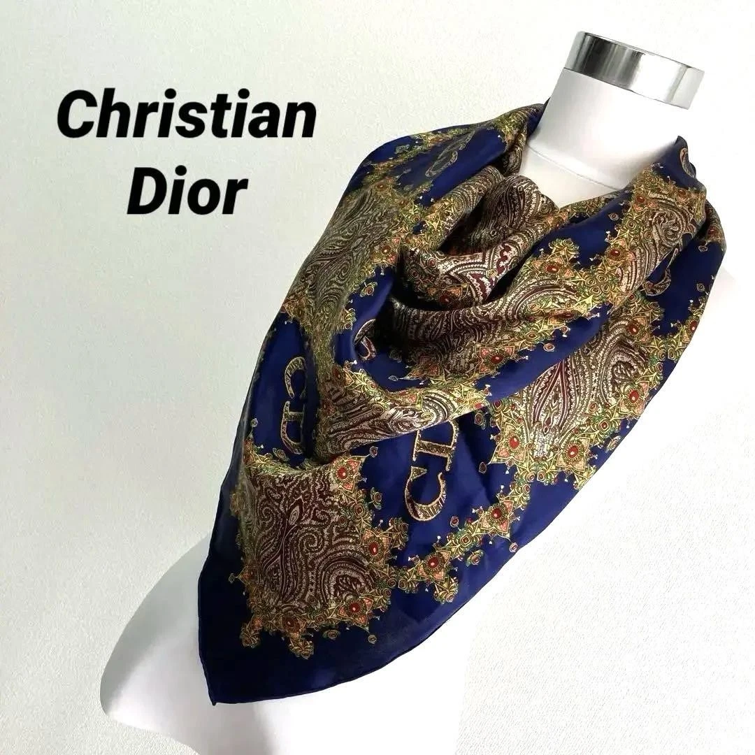 Christian Dior grande écharpe 86 cm 33