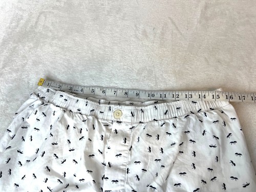 Pantaloni Pigiama Land's End All Over Stampa Formiche Insetti Picnic Tg Large 36/38 - Foto 8 di 8