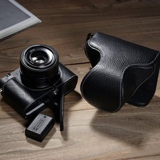 Handmade Real Leather Camera Full Body Cases Protection Bag Fit For Sony RX1RM3