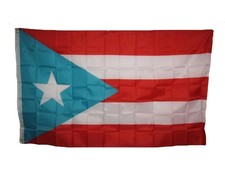 3x5 Light Blue Puerto Rico Rican Flag 3'x5' House Banner Brass Grommets House...