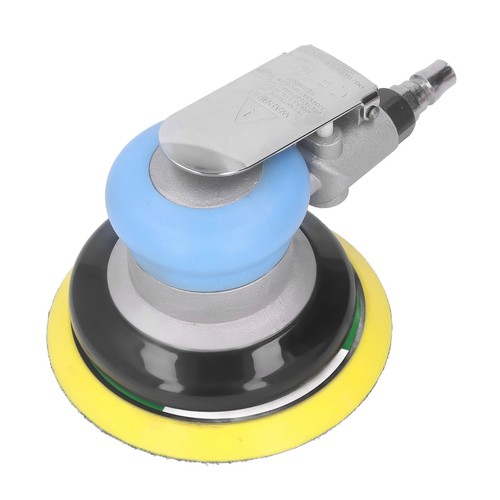 Air Sander 5in Orbital Pneumatic Sanding Machine 12000RPM Palm Grinder For New - Picture 22 of 23