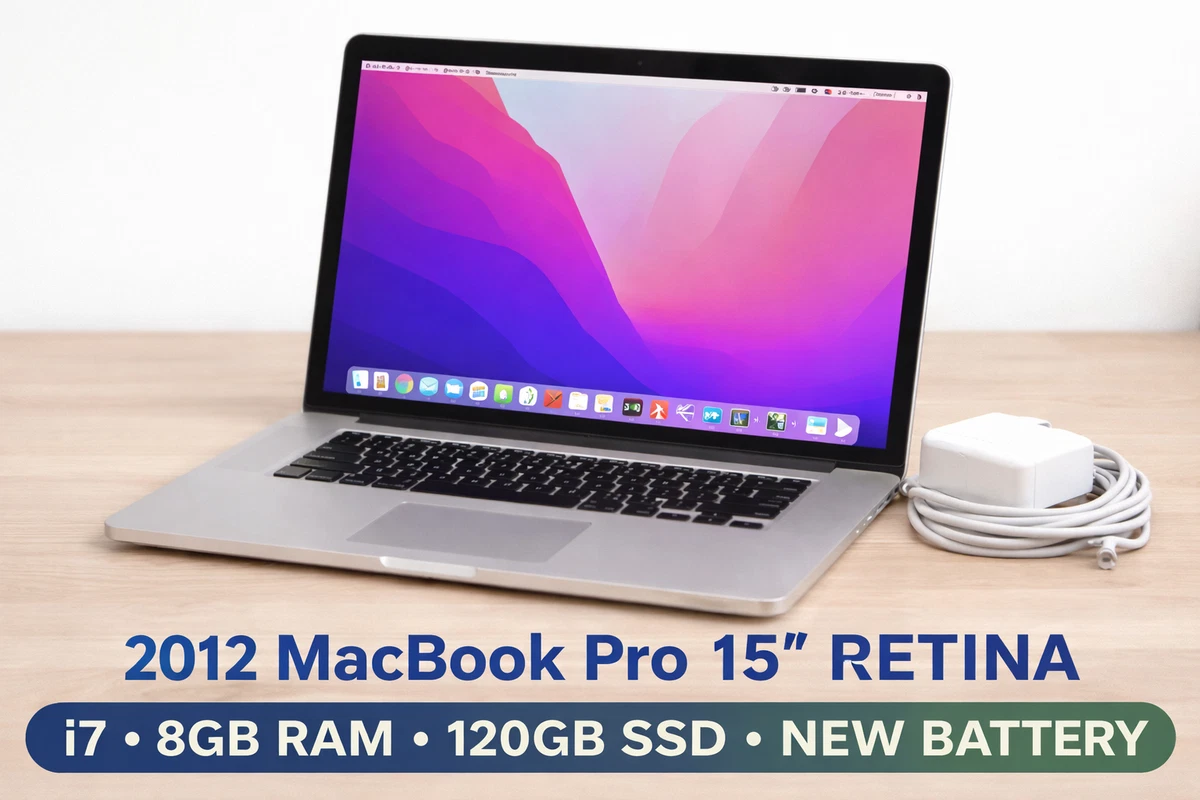 MacBook本体 MacBookPro15 2012 i7 16GB 250SSD+500SSD Las mejores ofertas en MacBook Pro 15 2012 | eBay