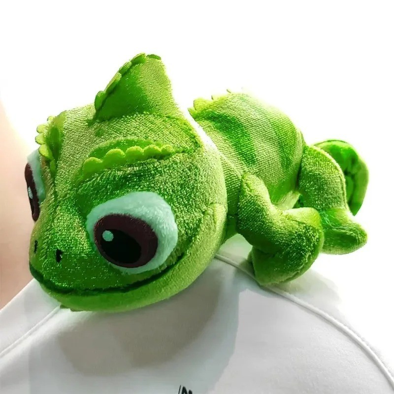 Disney Parks Tangled Pascal Shoulder Pal Magnet Magnetic Plush Toy 7'' Rapunzel