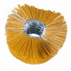 Wheel-like Snow Sweeper Brush Section Dense Bristles for Winter Debris Sweeping