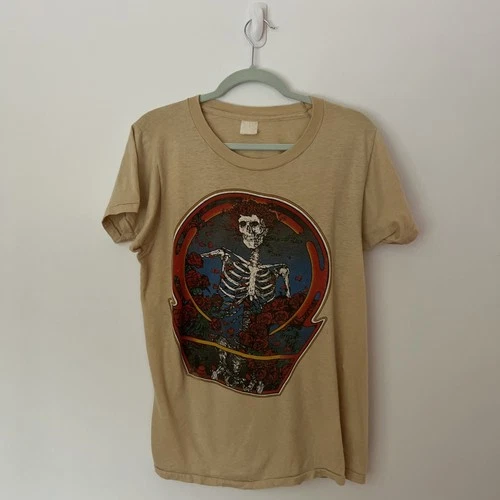 80s Rocker grateful dead Concert T-shirt, Camel Colo 1980s vintage concert t-shirt, vintage, single stitch, B+ condition