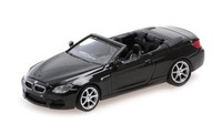 Minichamps 1:87 Bmw M6 Cabrio - 2015 - Black Metallic