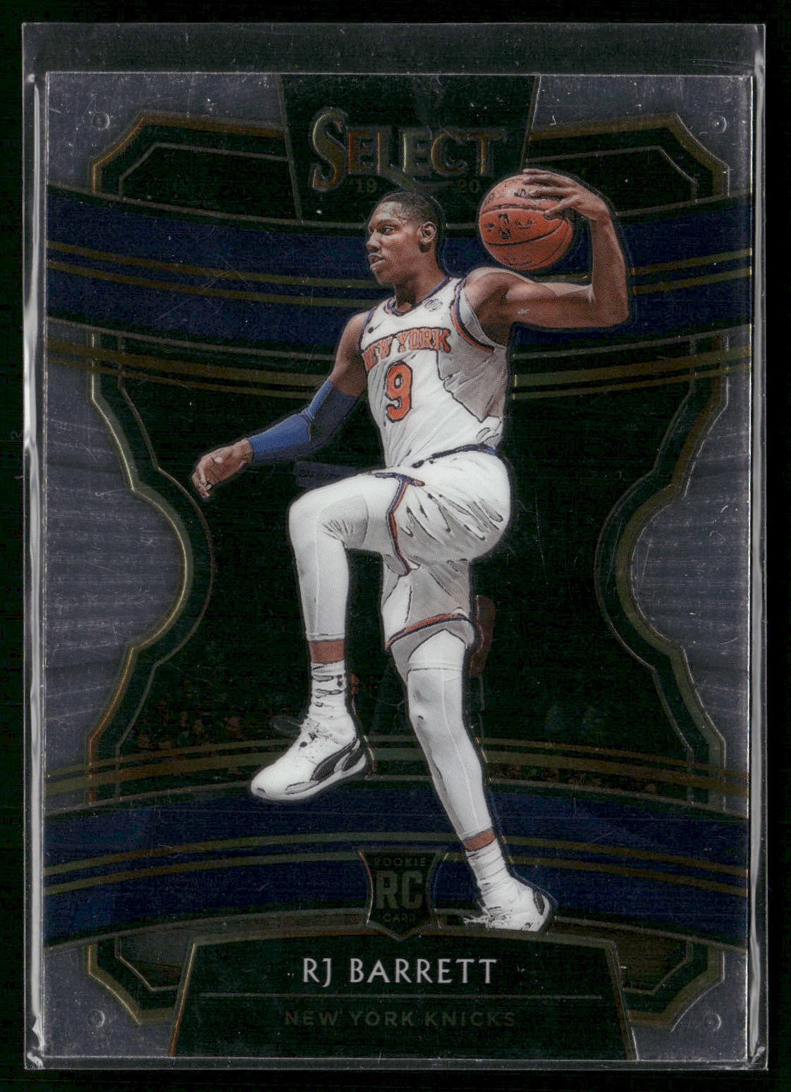 RJ Barrett 2019-20 Panini Select #21 Rookie New York Knicks