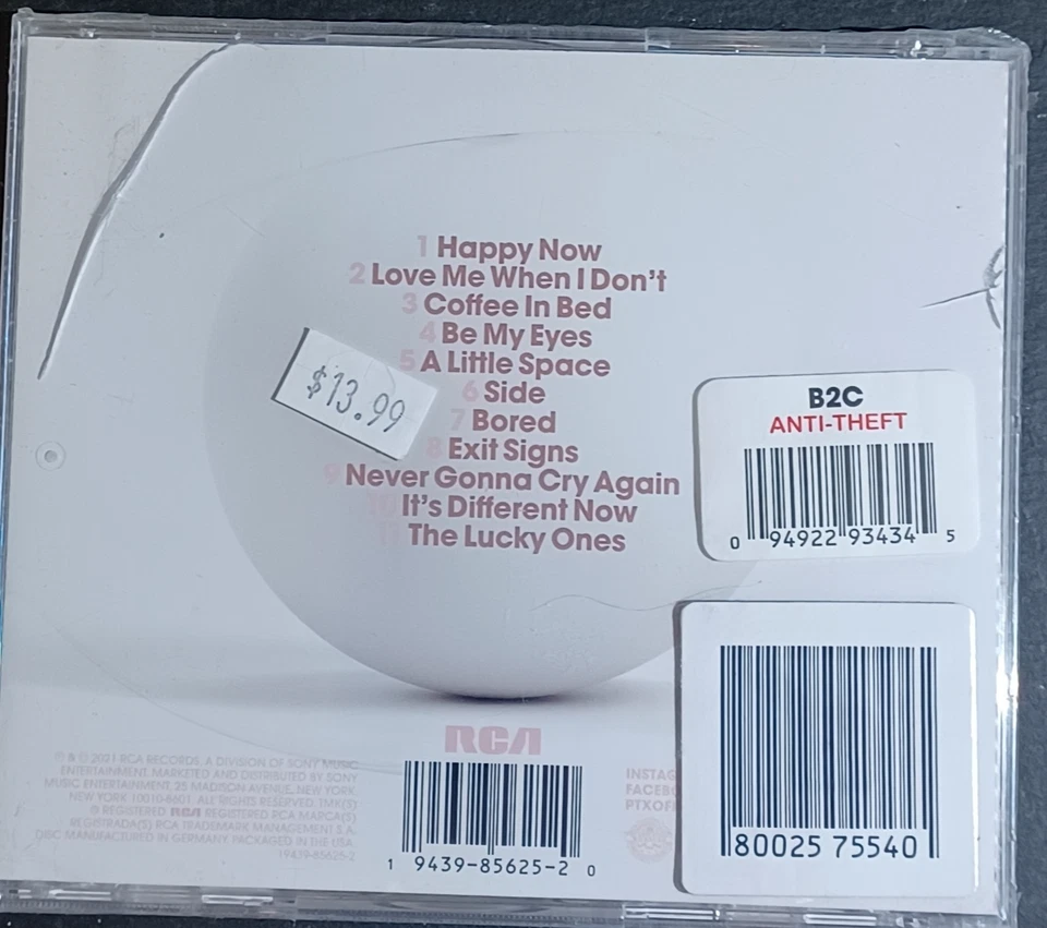 The Lucky Ones by Pentatonix (CD, 2021)- NEW BUT HAS A CRACKED CASE - TBOX-2 Foto 2 de 2